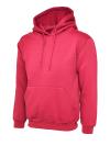 UC502 Classic Hooded Sweatshirt Hot Pink colour image